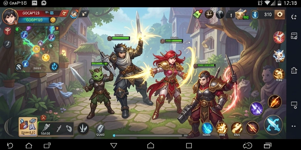 Tampilan gameplay GOCAP123 yang strategis dan mendalam.