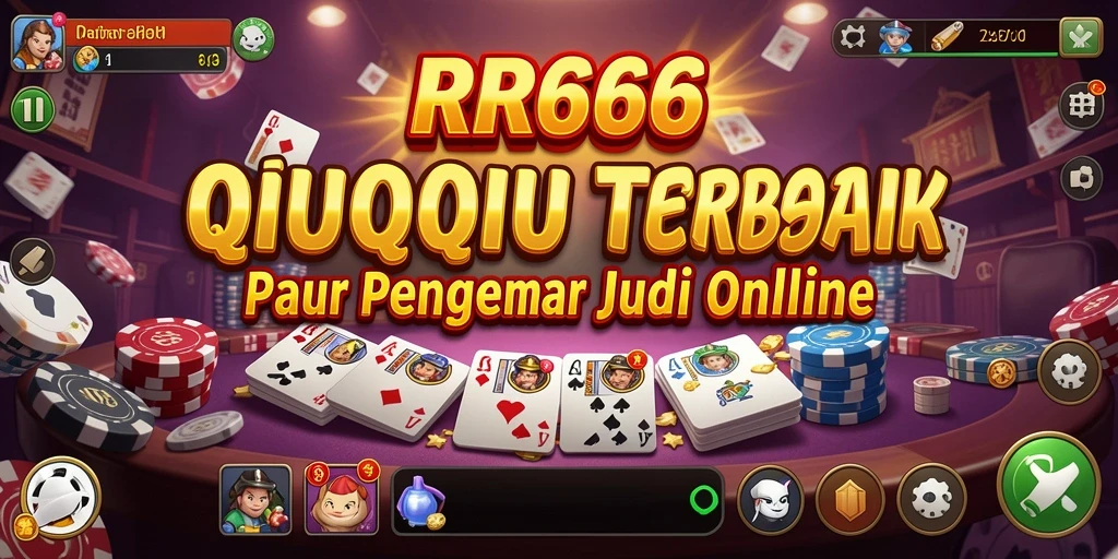 Tampilan gameplay seru dari permainan QiuQiu RR666.